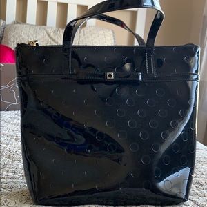 Black Kate Spade small tote